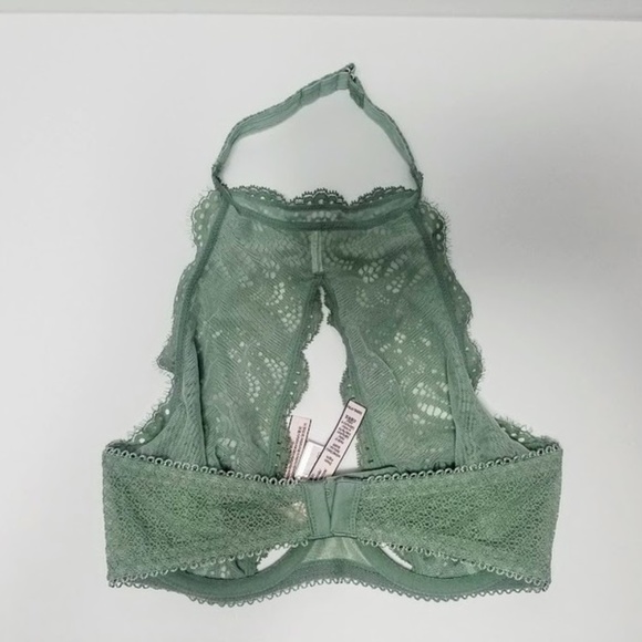 Victoria's Secret DREAM ANGELS Peekaboo High Neck Lace Bra - Picture 4 of 4